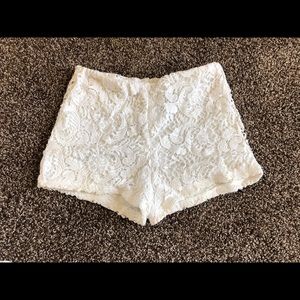 Lace shorts